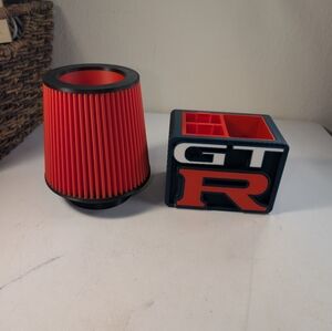 GTR Desk Organizer  and K&N Inspired Air Filter Pen Pot